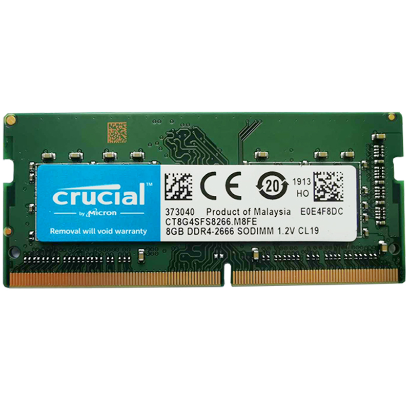 美光crucial英睿达8G DDR4 2400 2666 3200笔记本内存条兼容4G16g - 图0