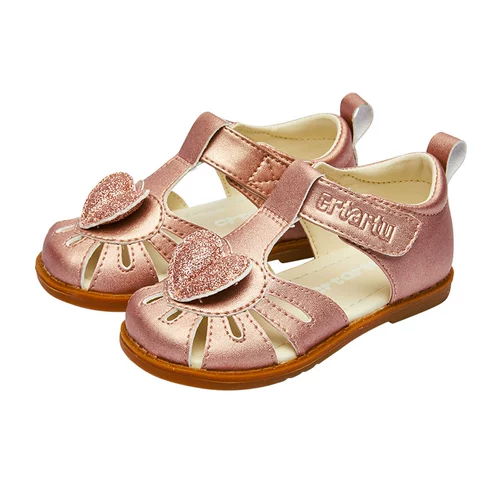 Сандалии, летние милые детские туфли для принцессы, коллекция 2021, мягкая подошва