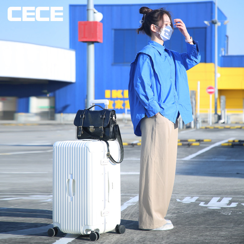 cece30寸加厚结实铝框男网红拉杆箱 cece旅行箱