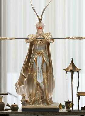 新款直销斗战胜佛孙悟空办公室摆件大圣客厅电视柜家居装饰乔迁新