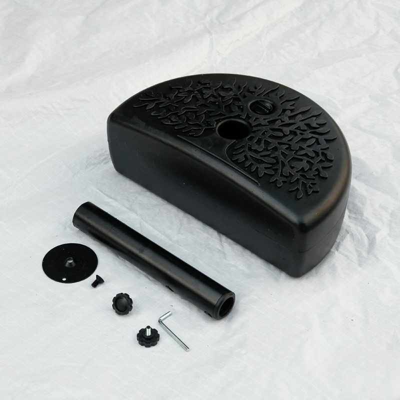 新款直销户外太阳伞伞座半边伞靠墙伞底座外贸遮阳伞伞坐亚马逊跨,淘宝优惠券,粉丝福利购,淘宝优惠卷