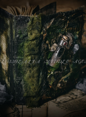 原创克苏鲁笔记本纯手工摆件