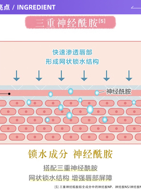 曼秀雷敦补水润唇柔融盈润护唇膏