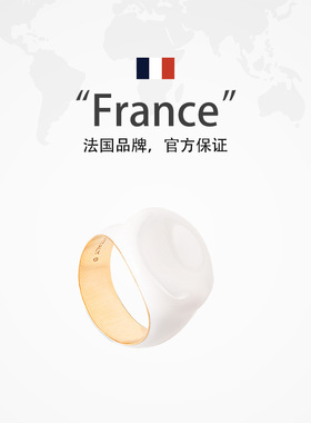 法式时尚日常通勤珐琅釉戒指女