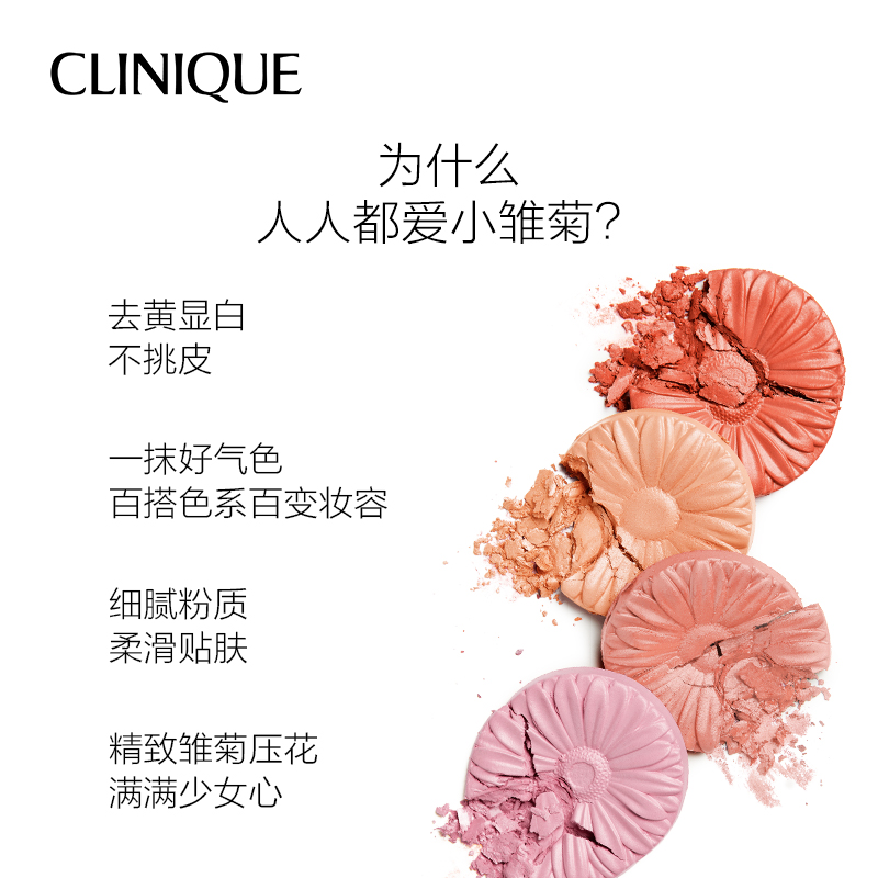 【自营】Clinique/倩碧倩碧小雏菊腮红套组05 3.5g 修容提亮显白