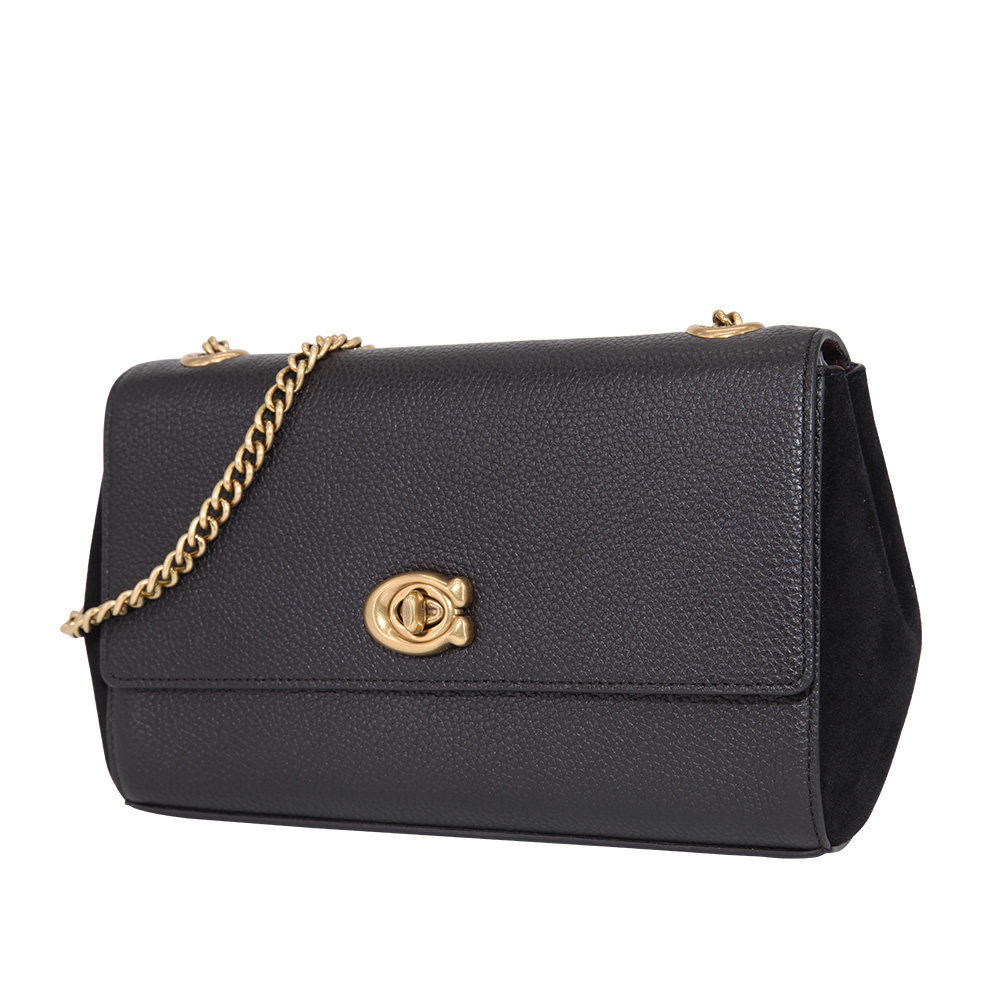 【直营】coach /蔻驰女士牛皮链条包 天猫国际时尚直营女士包袋