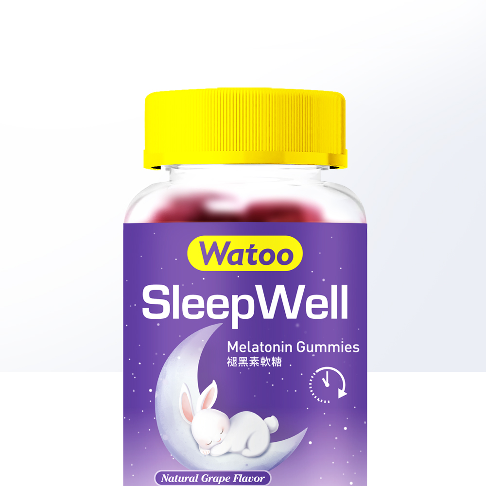 【自营】香港Watoo褪黑素软糖sleepwell退黑素睡眠软糖安瓶助眠30 - 图1