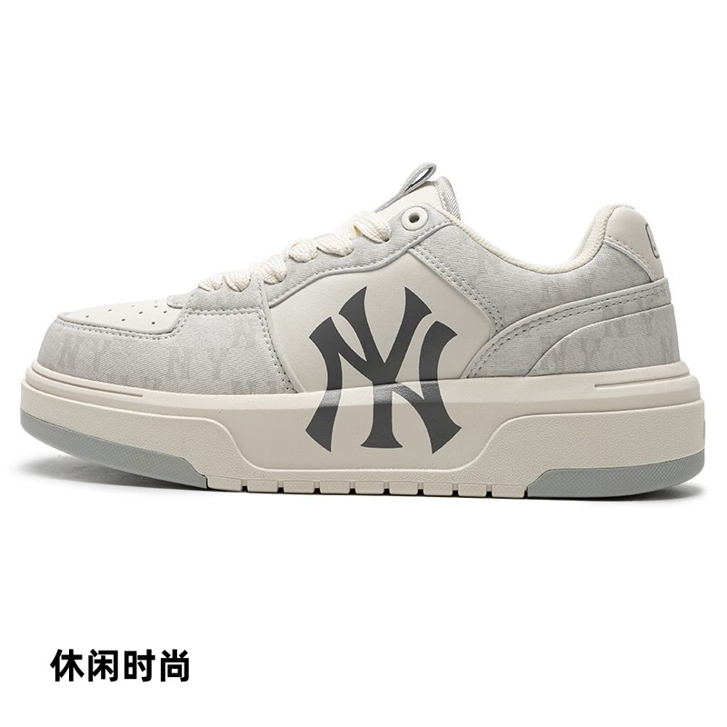 【自营】MLB 男女大童老花时尚复古休闲运动板鞋学长鞋3ASXCLD4N,淘宝优惠券,粉丝福利购,淘宝优惠卷