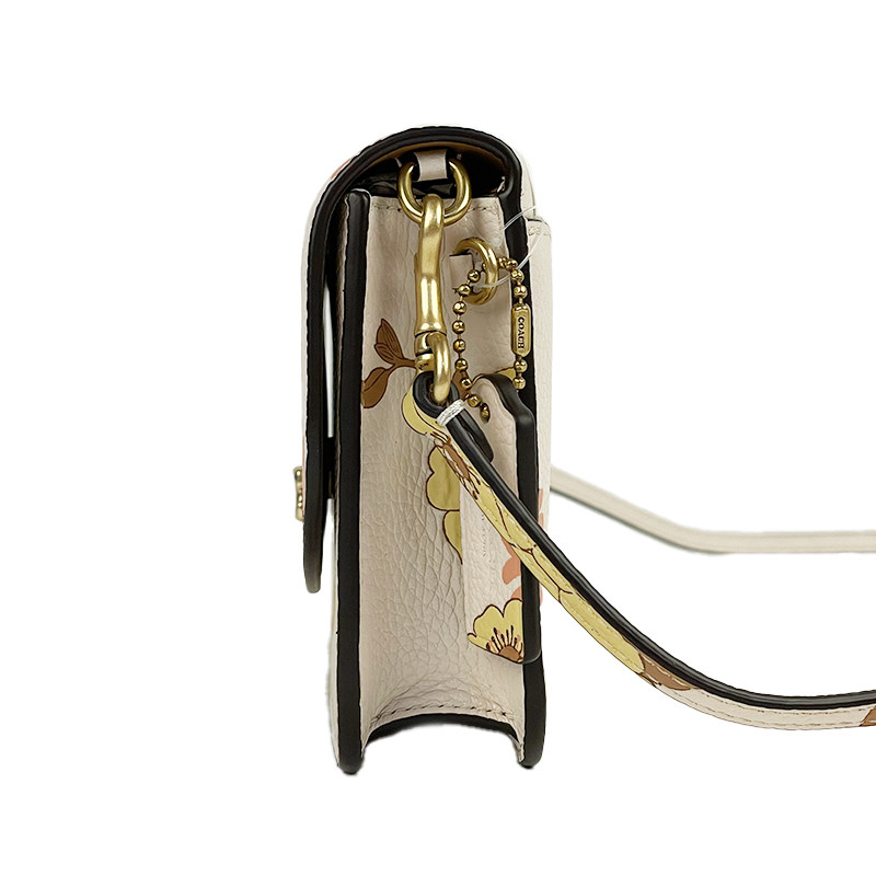 【自营】coach /蔻驰女花朵斜挎包 天猫国际自营时尚范女士包袋