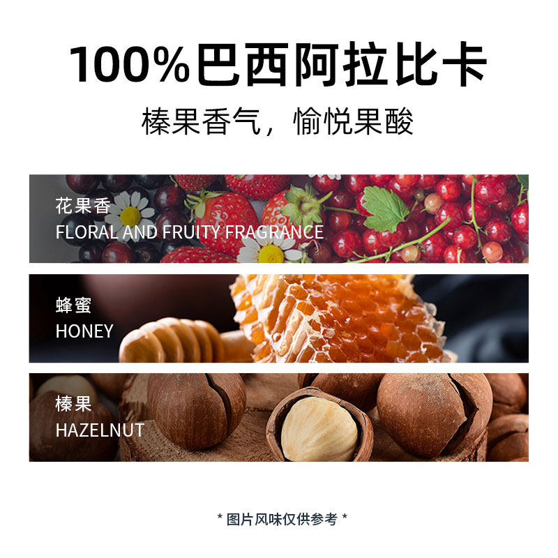 【自营】INTENSO纯巴西阿拉比卡原装进口精品咖啡豆意式手冲1kg