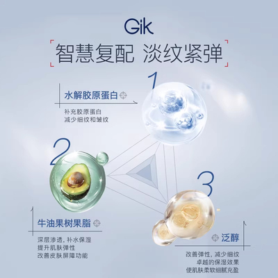 【自营】Gik prp乳霜面膜胶原抗皱紧致修护正品韩国进口面膜