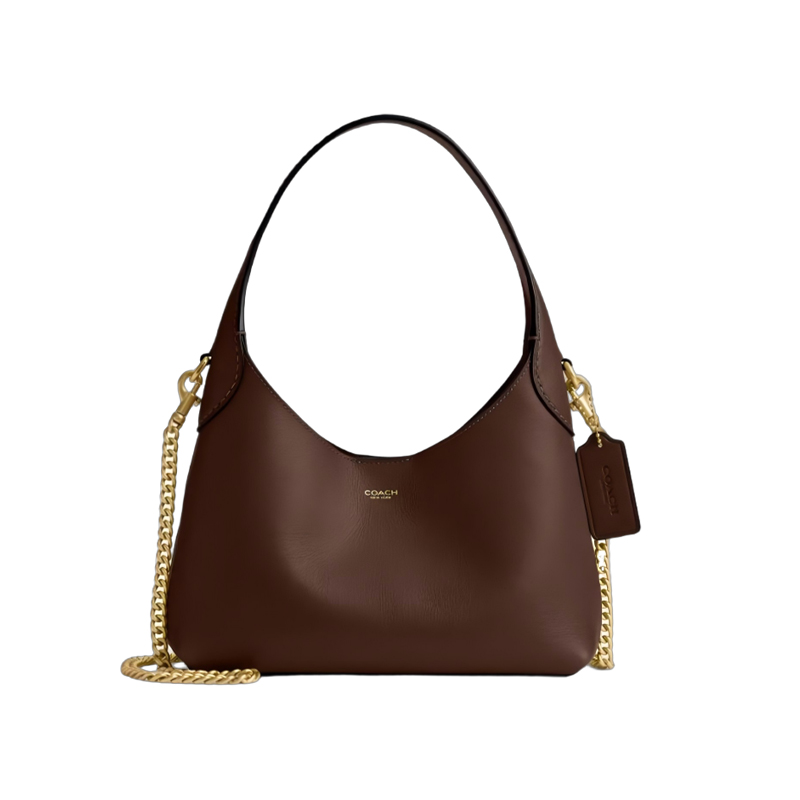 【自营】COACH/蔻驰女士BROOKLYN 23系列时尚链条单肩斜挎包CW614 - 图1