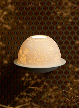 【自营】BERNARDAUD法国柏图香薰烛台碗创意浪漫客厅送礼礼盒装