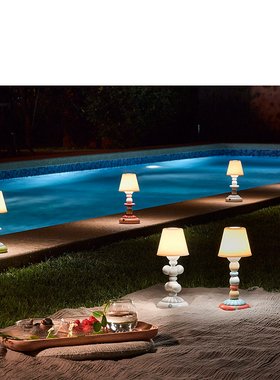 LLADRO雅致陶瓷Firefly充电台灯