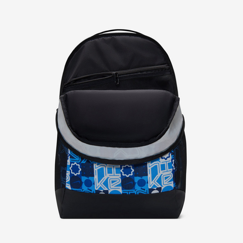 NIKE Nike backpack men's and women's sports pattern printed school bag travel backpack IH7836-412
