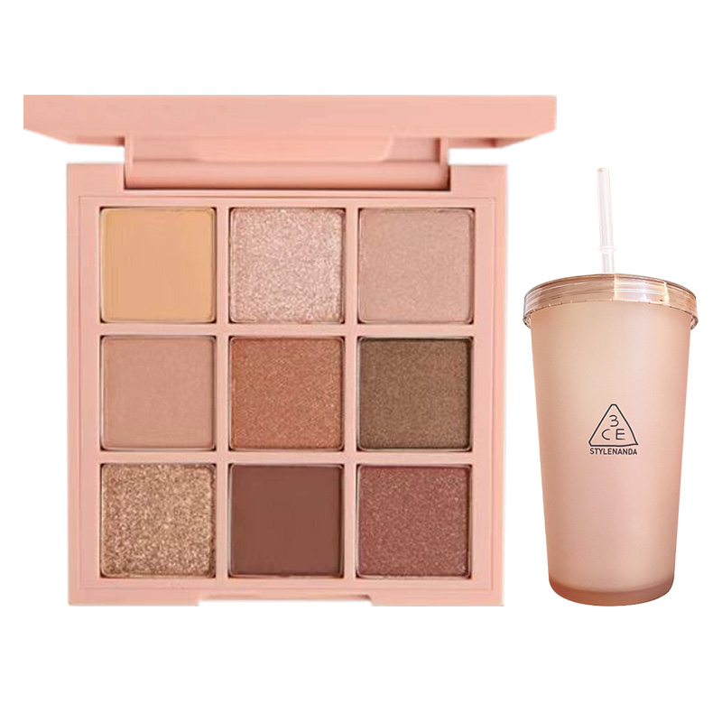 【自营】3CE/三熹玉九色纷呈眼影盘系列秋风落叶#Overtake显色 - 图3