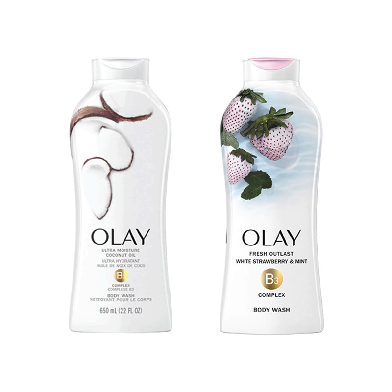 olay /玉兰油烟酰胺椰子油沐浴露 天猫国际进口超市沐浴露