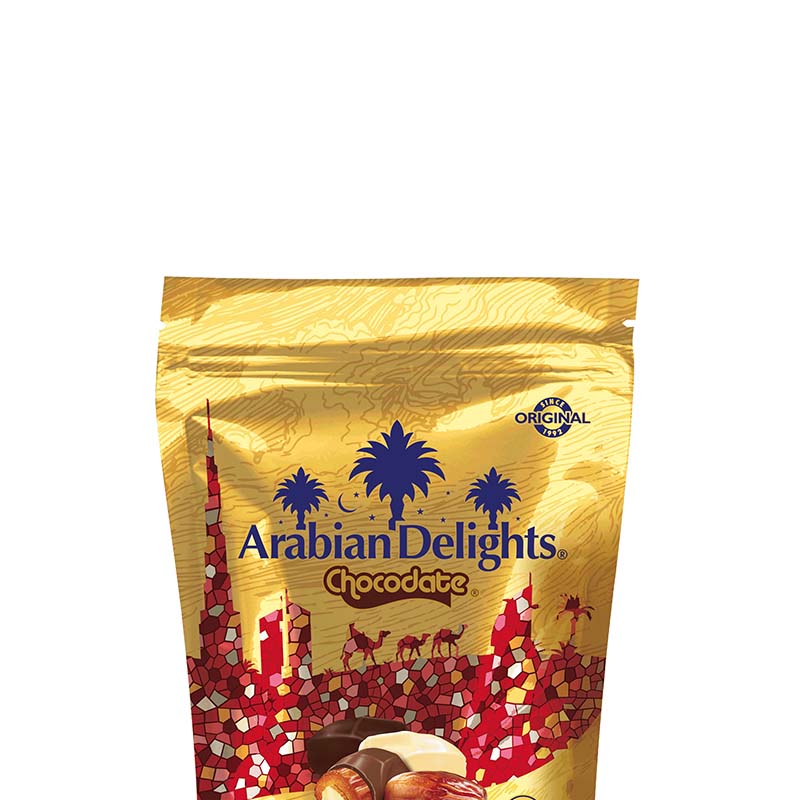 【自营】迪拜Arabian Delight杏仁椰枣什锦巧克力250g - 图1