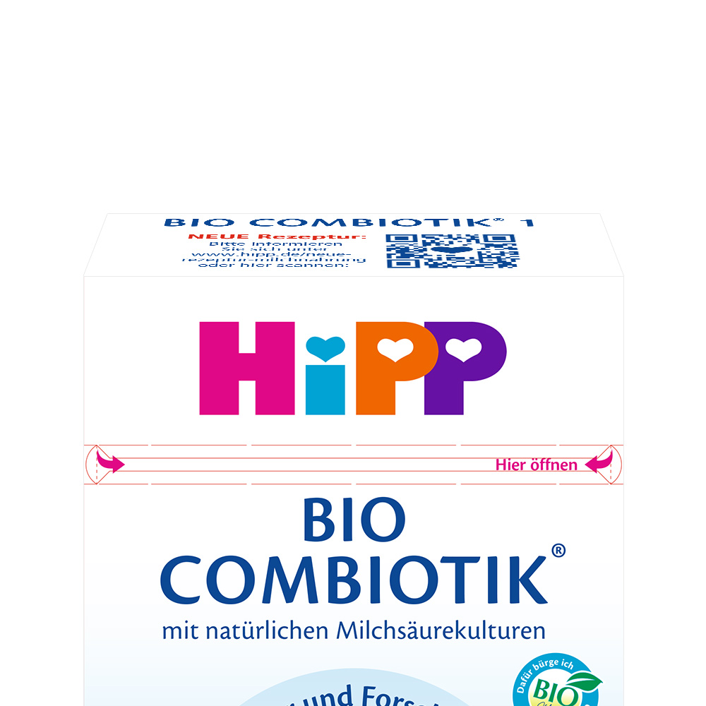 天猫国际进口超市德国喜宝HiPP有机益生菌配方奶粉1段 600g 0-6个月1