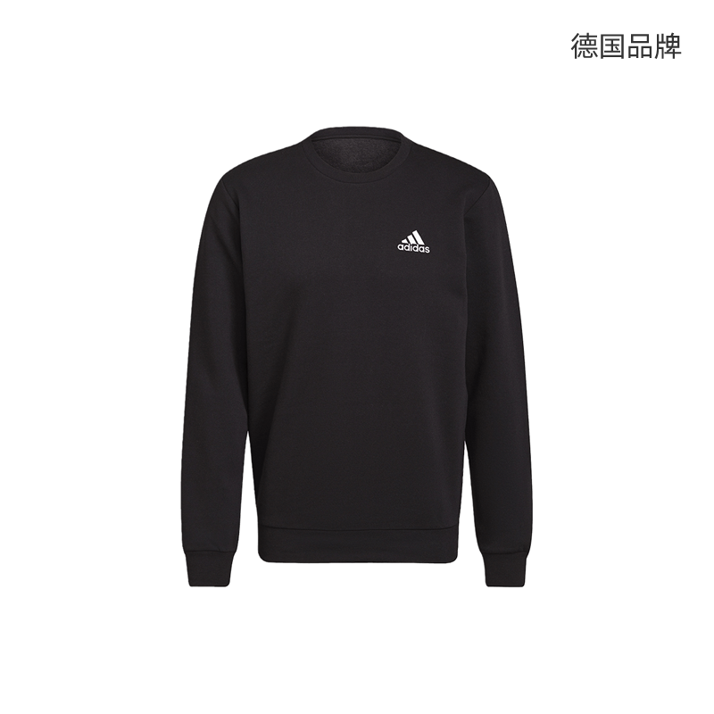 【自营】adidas阿迪达斯卫衣加绒男装长袖秋冬款加厚运动服GV5295