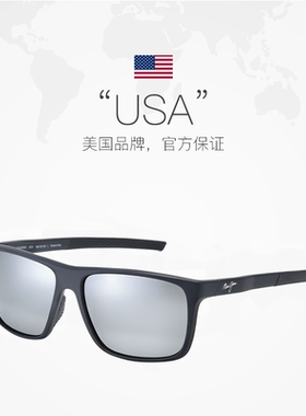 MauiJim茂宜睛黑色方框太阳眼镜