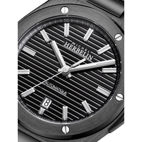 【直营】赫柏林Michel Herbelin蔚蓝海岸1645/BN14男士机械表手表