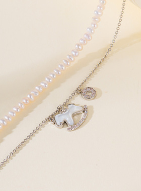 【自营】VITARING项链女天然珍珠马年限定锁骨链小众设计新年礼物