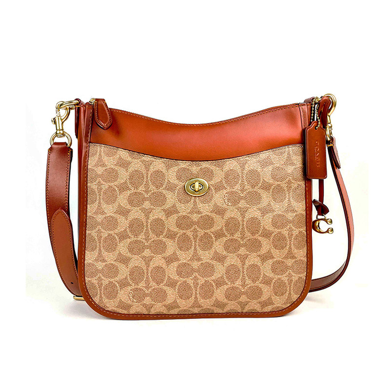 【自营】coach女士秋chaise单肩包 天猫国际自营时尚范女士包袋