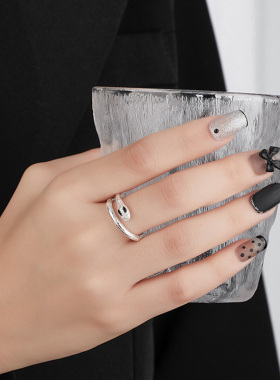 【自营】VITARING戒指女蛇形简约圆环开口可调节指环小众设计首饰