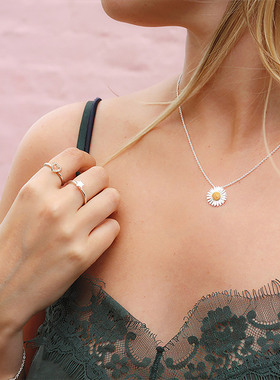 【自营】daisy beautyS925纯银爱心戒指女小众设计轻奢高级感指环