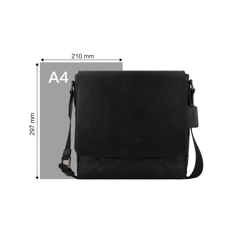 【自营】coach男士houston邮差包 天猫国际自营时尚范男士包袋