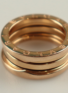 【自营】中古95新BVLGARI(宝格丽)B.ZERO1三环750玫瑰金54号时尚