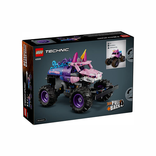 【自营】乐高机械组42220 Monster Jam™ 炫彩粉碎回力车儿童玩具 - 图3