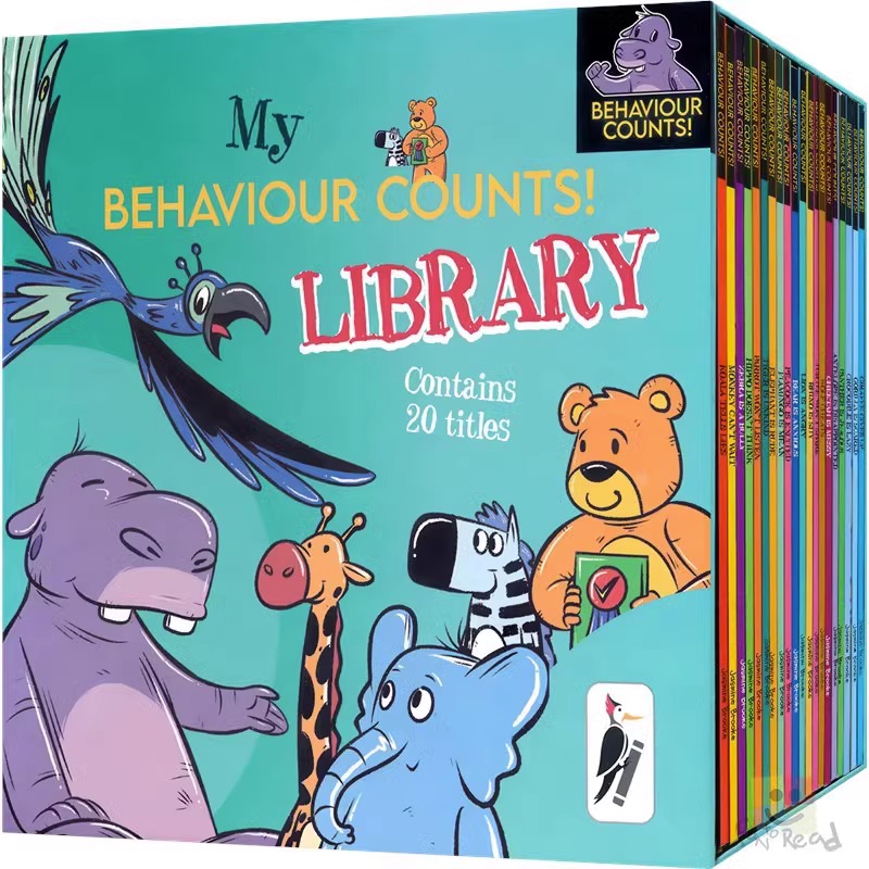 【自营】Behaviour Matters行为很重要绘本合集儿童英语绘本故事读物品行管理情商培养早教启蒙英文原版进口图书-图0