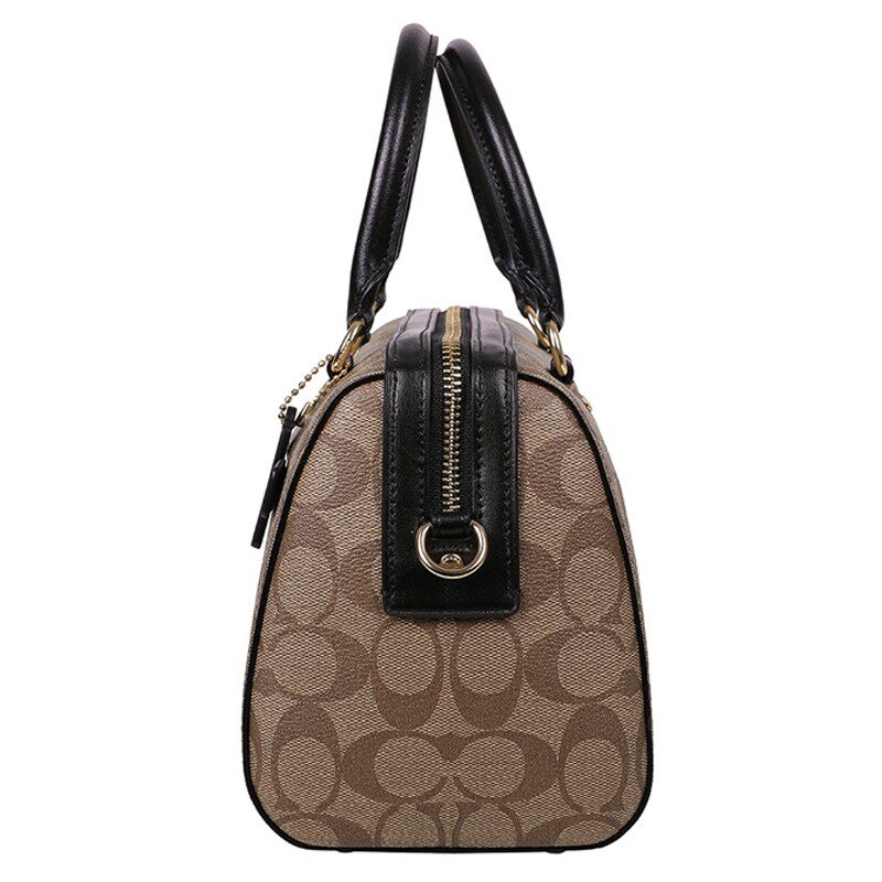 【直营】coach女士单肩新款波士顿包 天猫国际时尚直营女士包袋