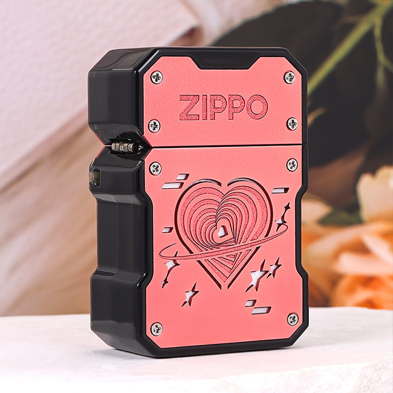 【自营】ZIPPO防风煤油打火机官方正品发光机心动之光礼盒送男友,淘宝优惠券,粉丝福利购,淘宝优惠卷