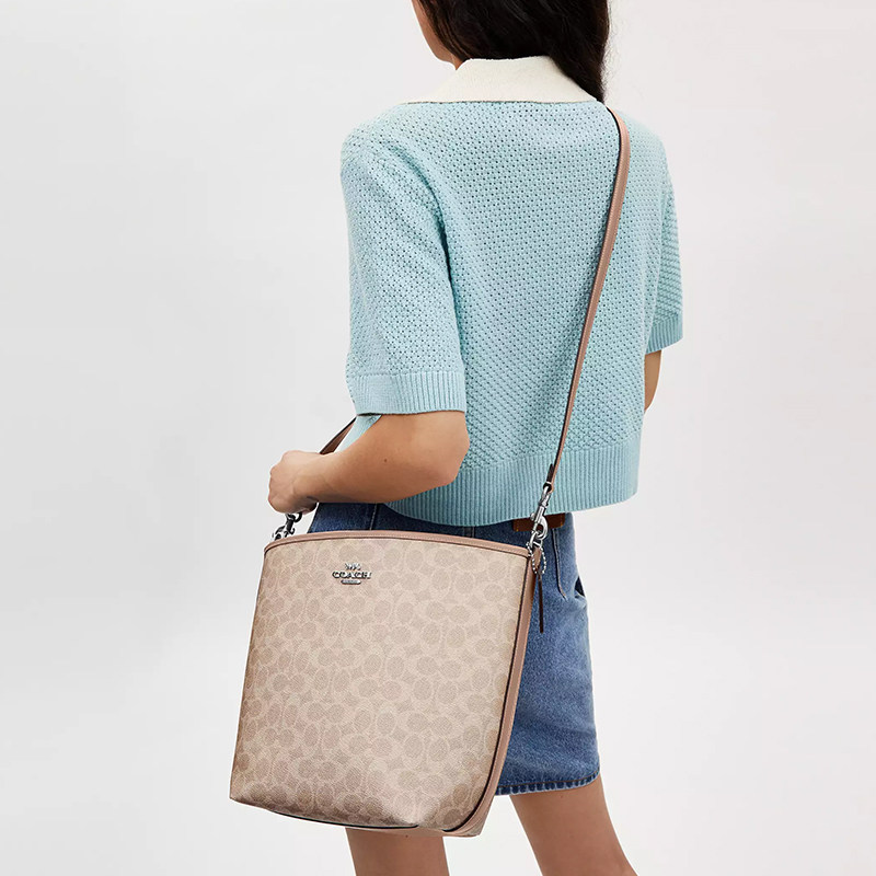 【自营】COACH/蔻驰女士水桶包CITY大容量通勤单肩手提斜挎包女包