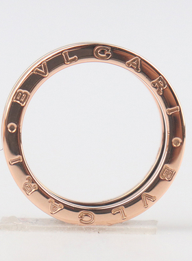 【自营】中古95新BVLGARI(宝格丽)B.ZERO1二环60号750玫瑰金戒指