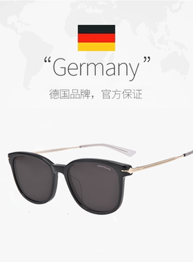 Montblanc/万宝龙黑框板材太阳镜