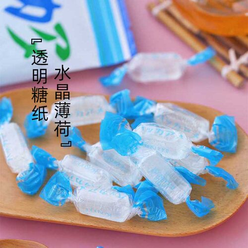 【自营】日本KASUGAI春日井水晶冰凉薄荷糖116克糖果透明糖纸包装 - 图1