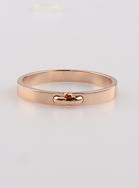 中古95新CHAUMET(尚美)Liens Evidence750玫瑰金64号戒指