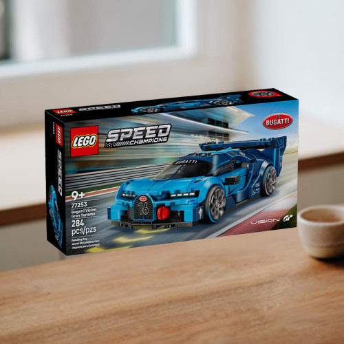 【自营】LEGO乐高speed超级赛车77253布加迪VisionGT跑车积木玩具 - 图1