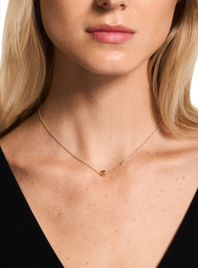 【自营】春季新品Armani阿玛尼幸运结女士项链银质轻奢女生礼物