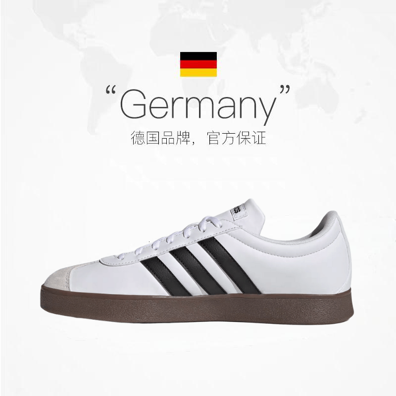 【自营】adidasT头鞋子 Vl Court 防滑德训鞋ID3711休闲鞋,淘宝优惠券,粉丝福利购,淘宝优惠卷