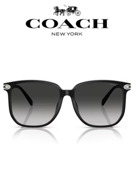 【自营】COACH蔻驰渐变色太阳眼镜男女百搭时尚潮流墨镜0HC8413BD