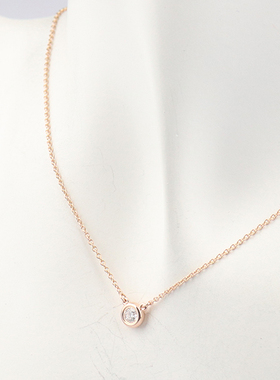 【自营】中古95新TIFFANY(蒂芙尼)BY THE YARD玫瑰金42cm60017910