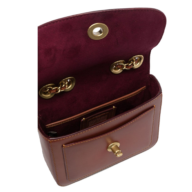 【直营】coach女士山茶花小号链条包 天猫国际时尚直营女士包袋