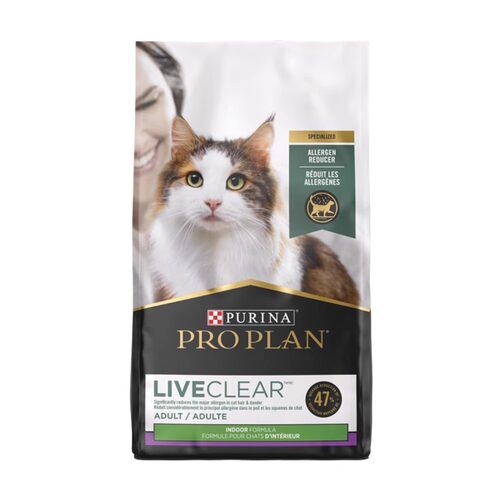 【自营】冠能LiveClear火鸡防猫毛过敏减少过敏源室内猫粮5.67kg - 图1