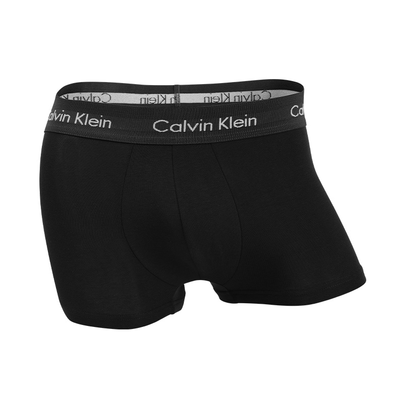 【自营】保税仓Calvin Klein舒适透气短裤CK男士平角内裤3件装