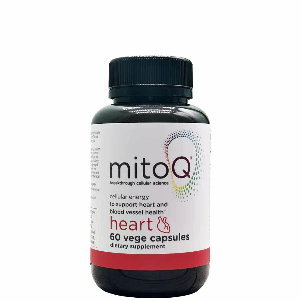 mitoq舒心胶囊辅酶q-10心脏健康60粒左旋肉碱进口保健品新西兰